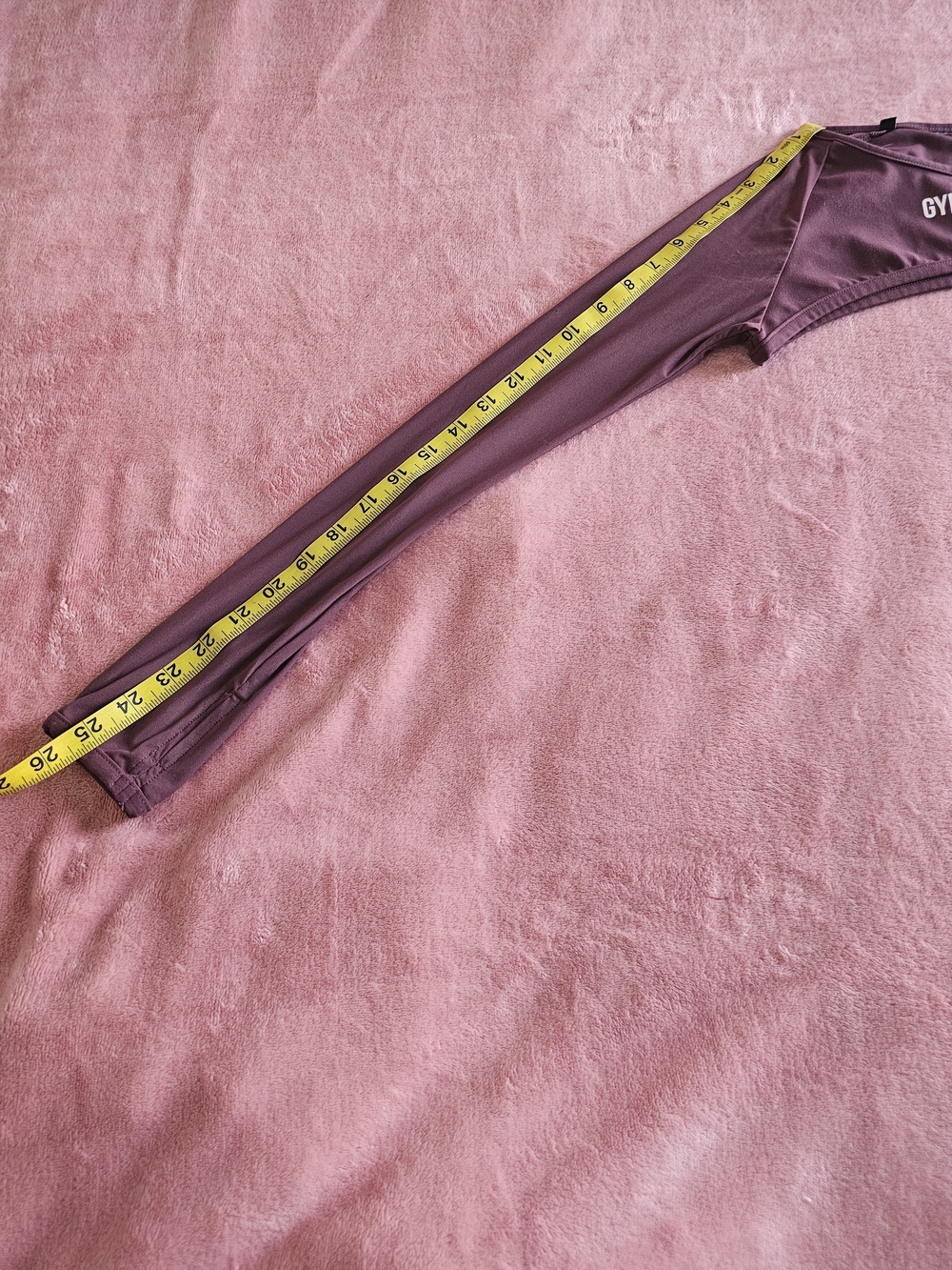 Gymshark Plum Long-Sleeve Super Crop Top S - Picture 6 of 10